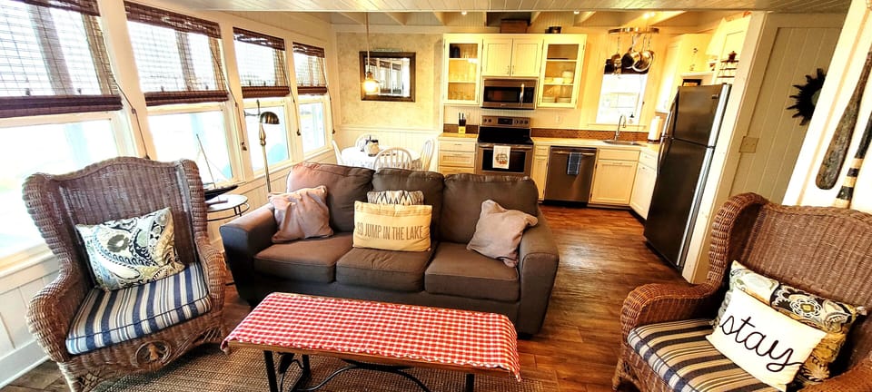 Spacious and comfortable main level. 