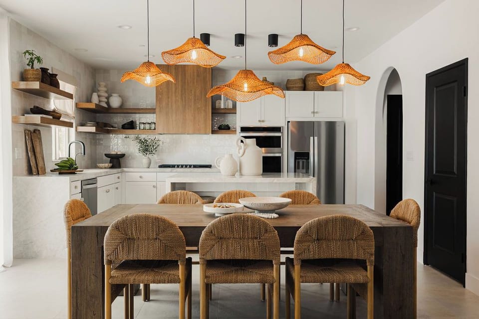 Immerse yourself in the chic Bali and Tulum-inspired vibe of this new construction home that promises to elevate your getaway experience.