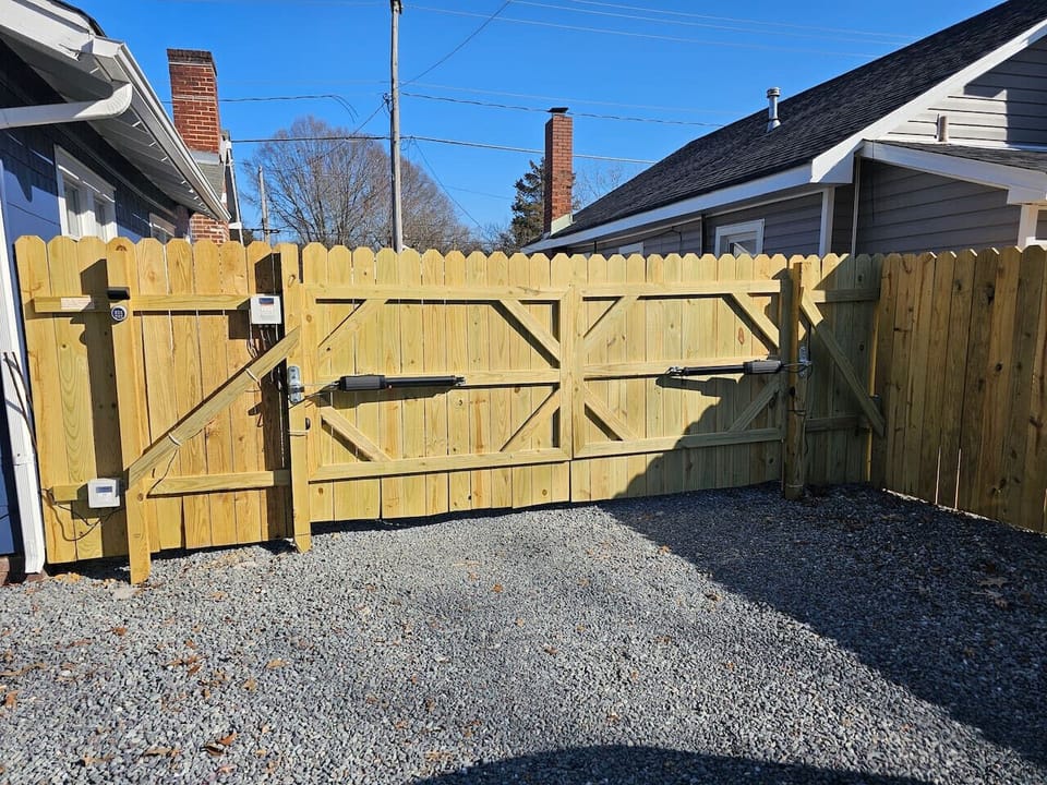 Mechanical Gate with key pad