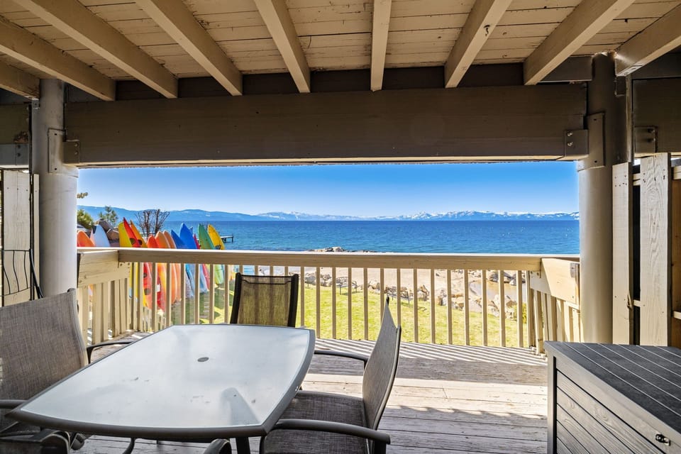 Enjoy beautiful Tahoe views