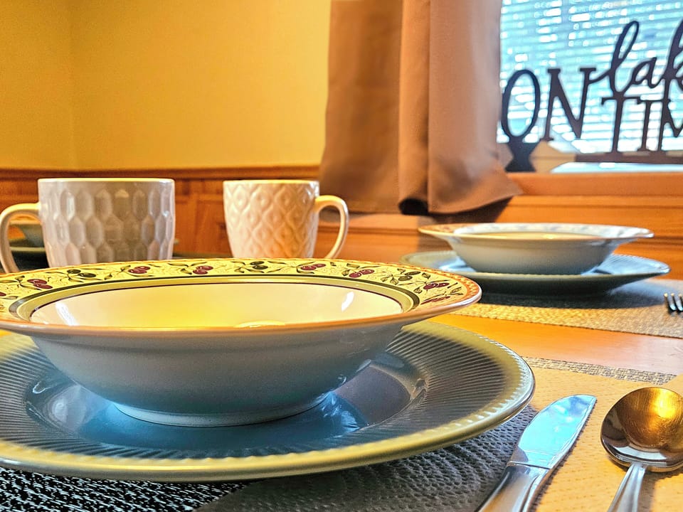 Gather for dinner or game night.