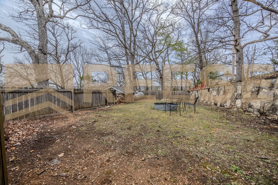 Fenced in Yard