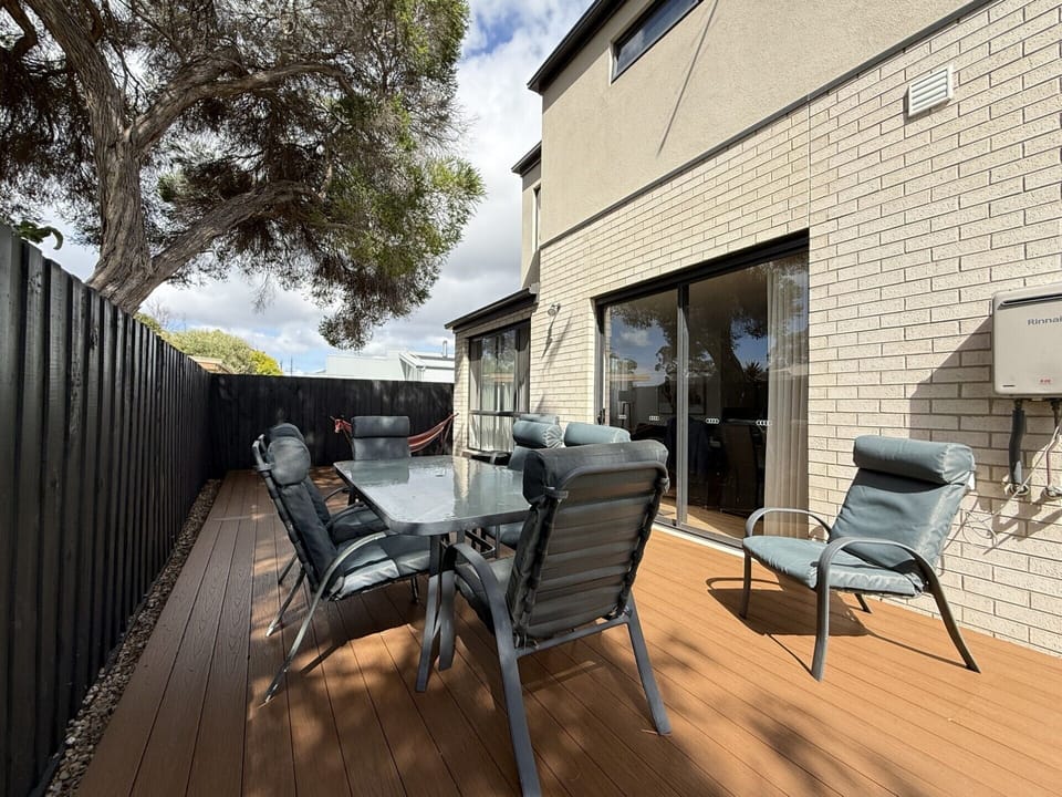 North Facing Decking