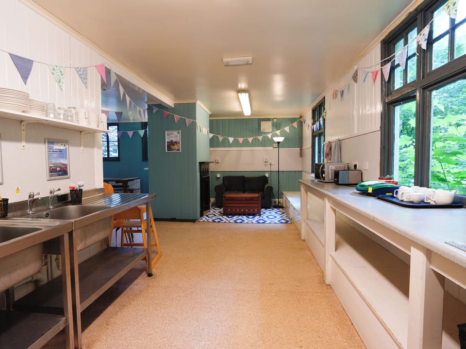 Shared fridge, microwave