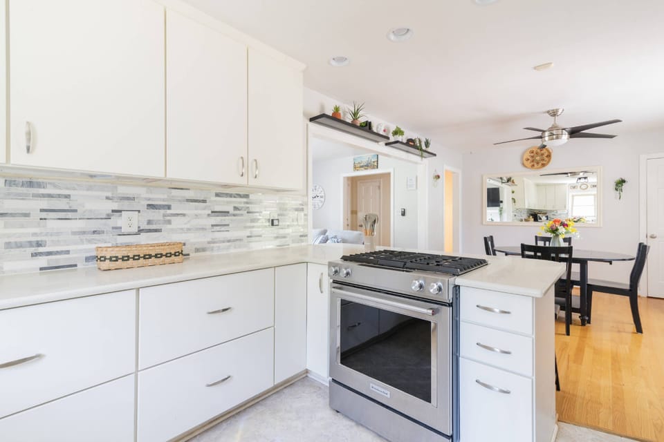 Cook something special in this nice kitchen.