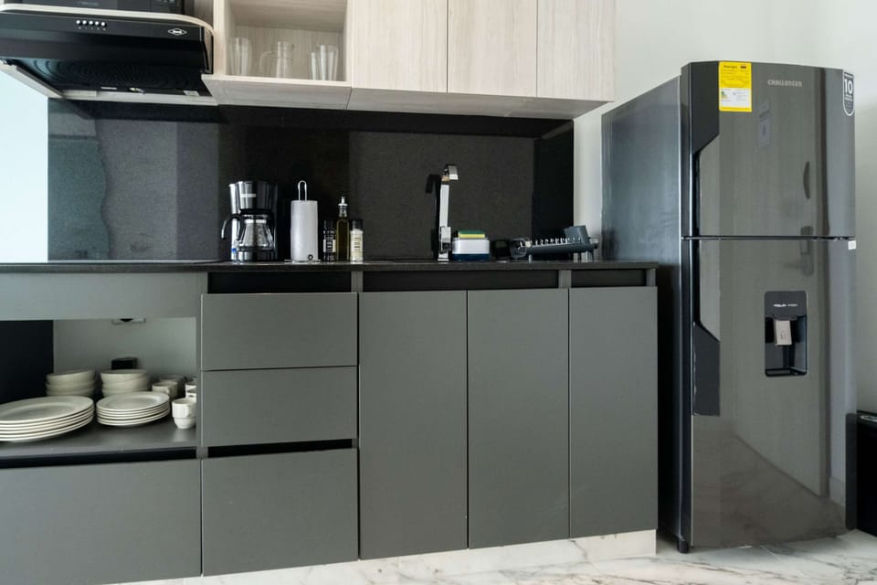 Equipped kitchen