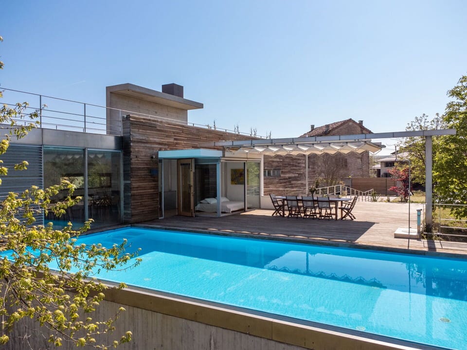 Swimming Pool, Composite Material, Resort, Outdoor Furniture, Shade, Eco Hotel, Leisure, Deck, Estate, Villa