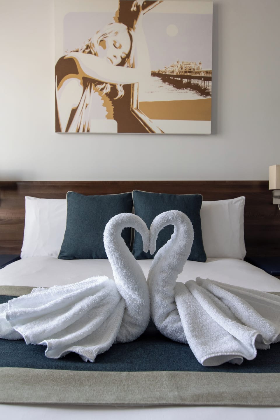 Double Room (Sea View) | Select Comfort beds, in-room safe, desk, blackout drapes