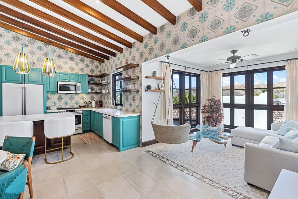 Apartment, Ocean View | Living room