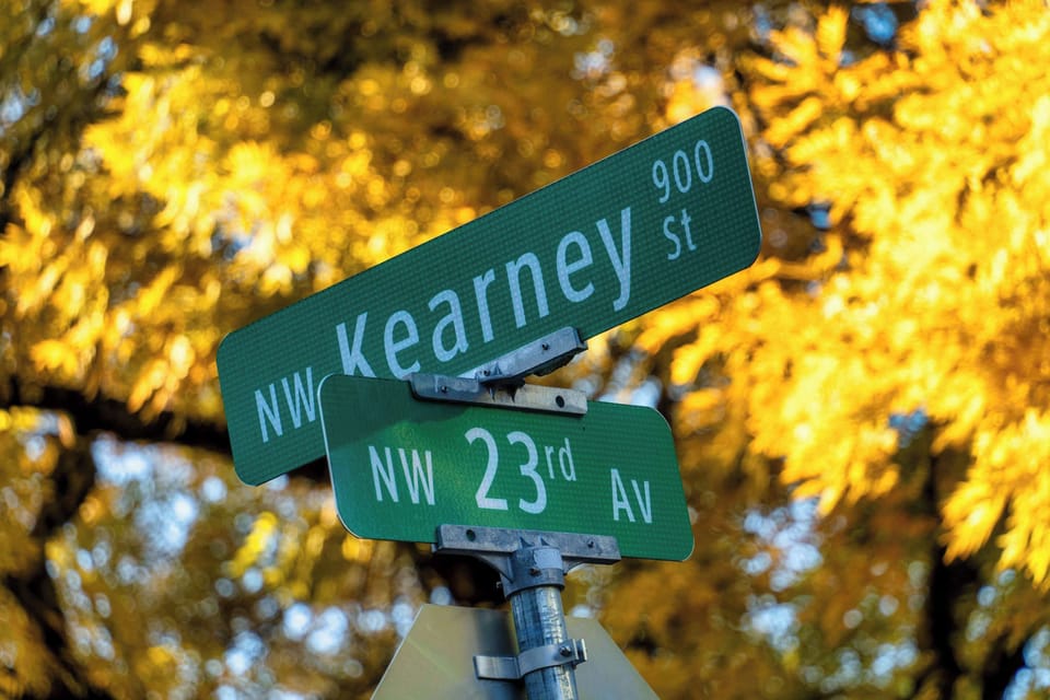 NW Kearney and 23rd nearby.
