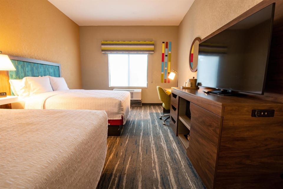 Room, 2 Queen Beds, Non Smoking | In-room safe, blackout drapes, iron/ironing board, free WiFi