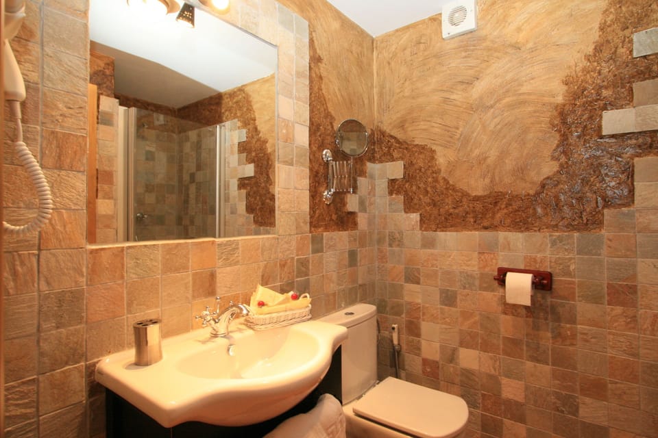 Double or Twin Room | Bathroom | Shower, free toiletries, hair dryer, towels