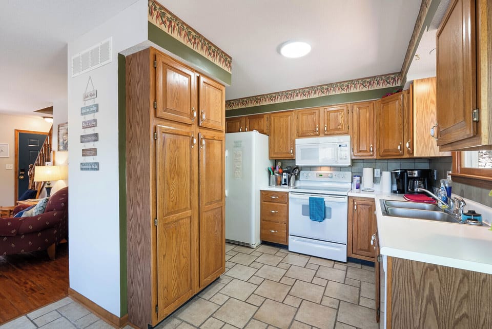 Well stocked kitchen