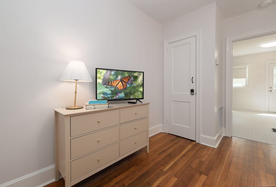 Bedroom Storage and Smart TV