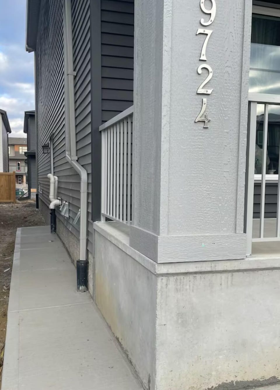 Exterior detail