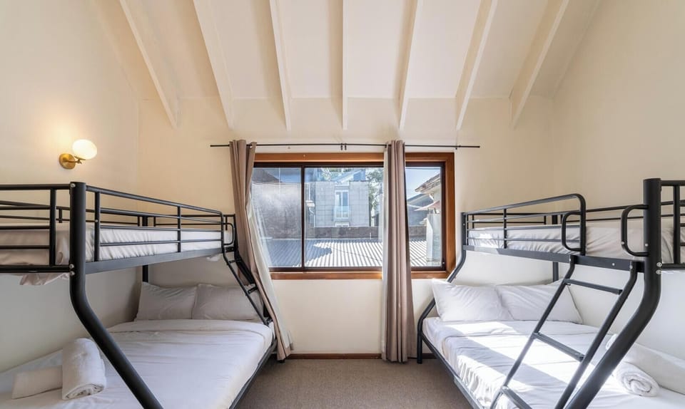 Great natural lighting with comfy beds
