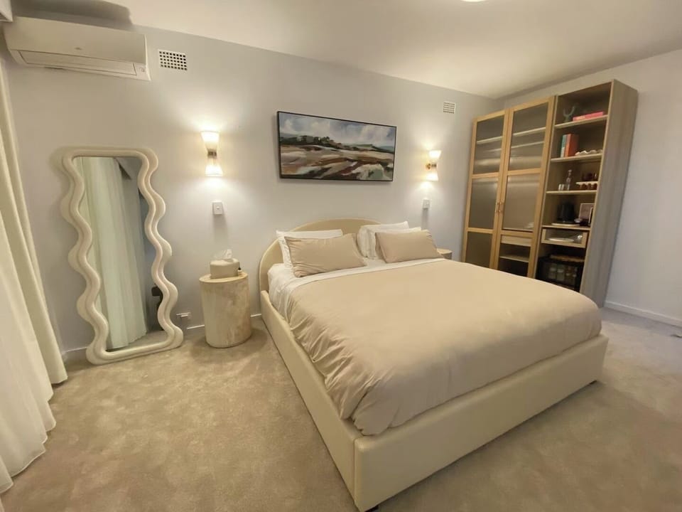 Clean and comfy bedroom
