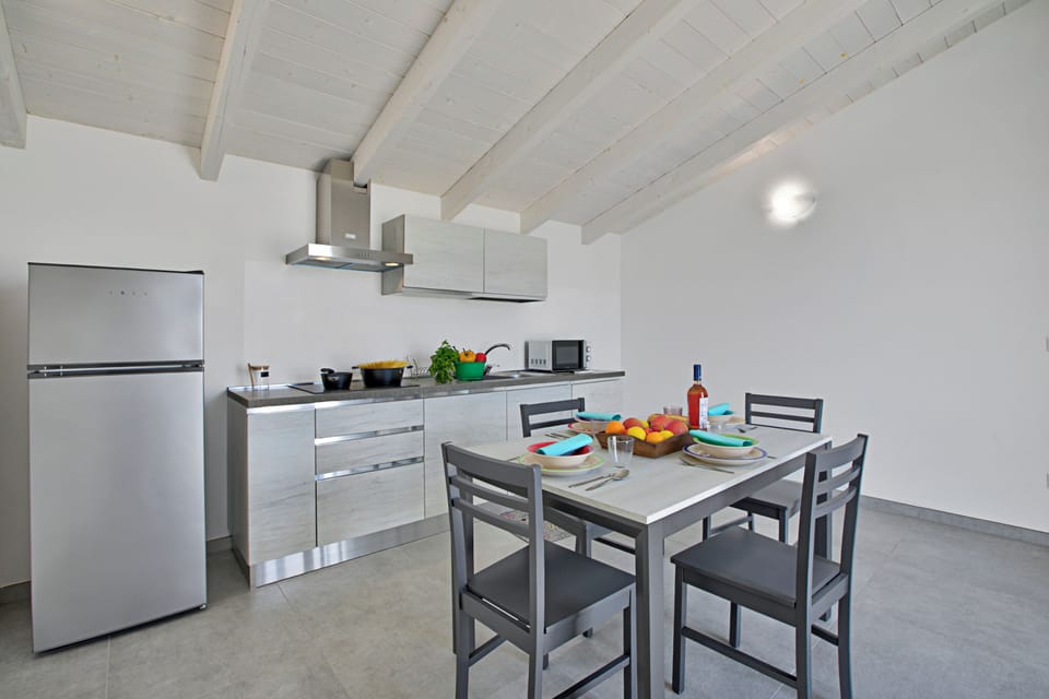 Kitchen and dining area