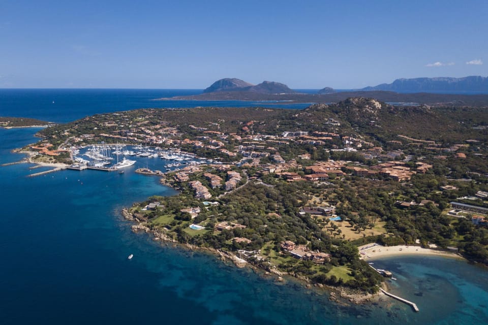 Aerial view of Porto Rotondo