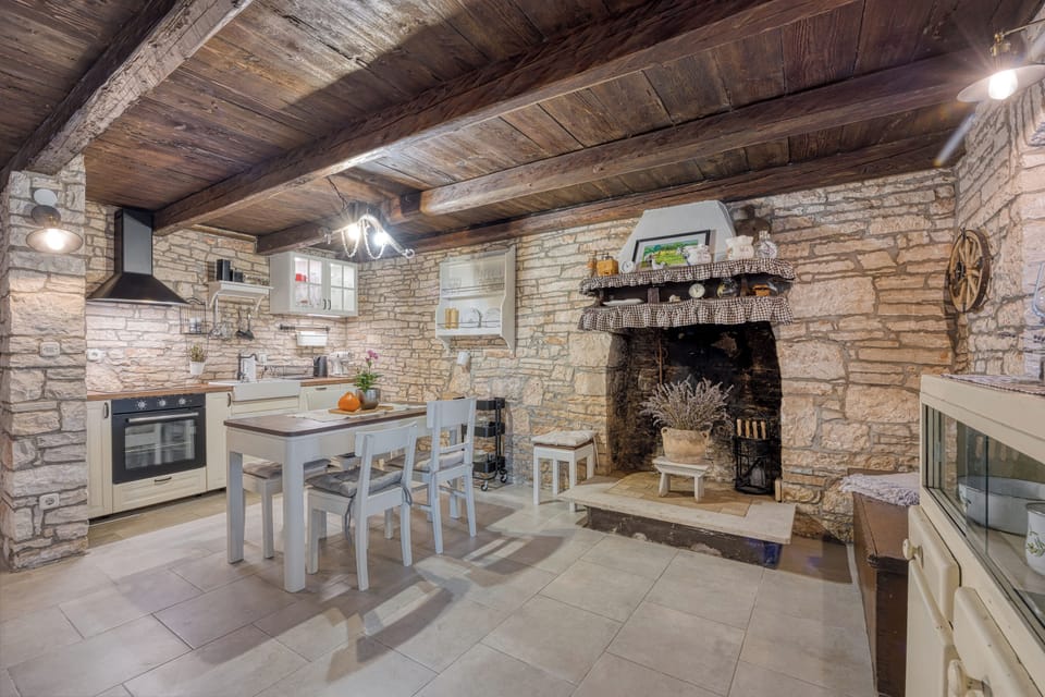 Kitchen and dining area