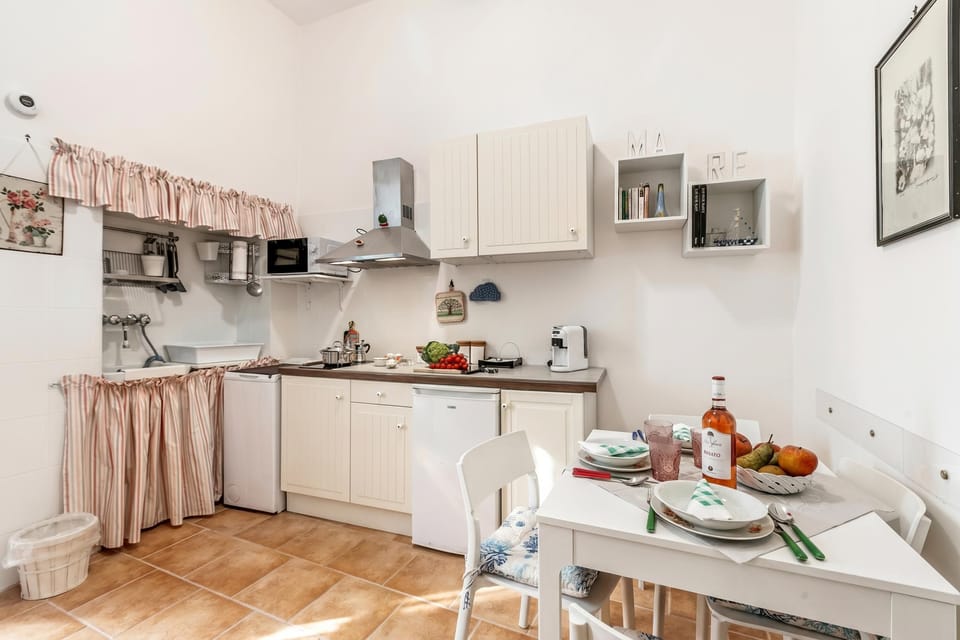Kitchen and dining area