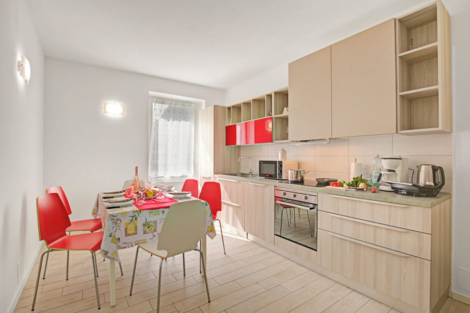 Kitchen and dining area
