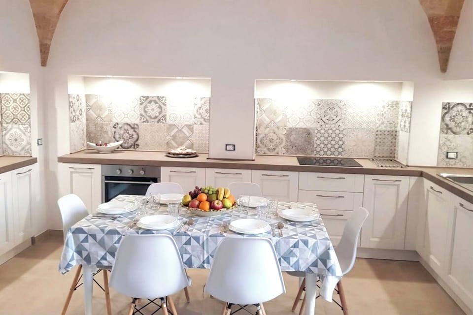 Kitchen and dining area