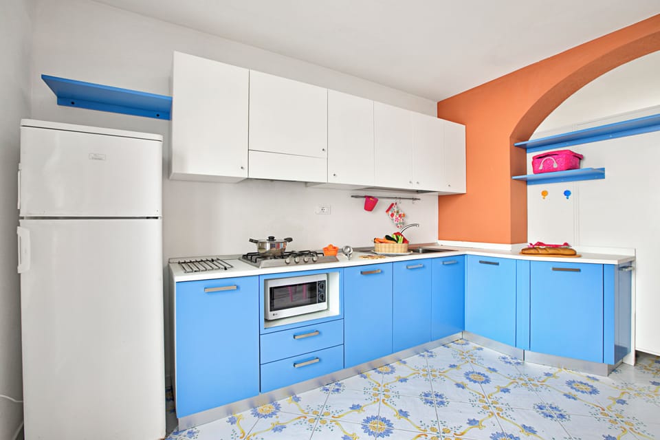 Kitchen and dining area