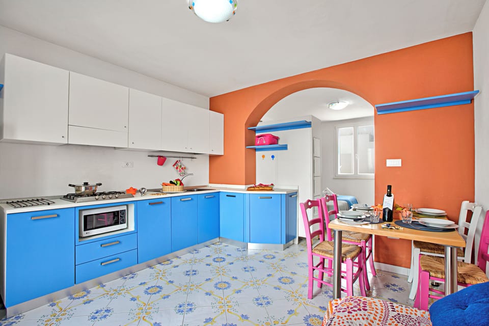 Kitchen and dining area
