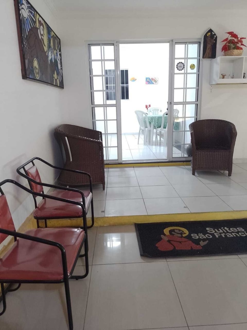 Interior entrance