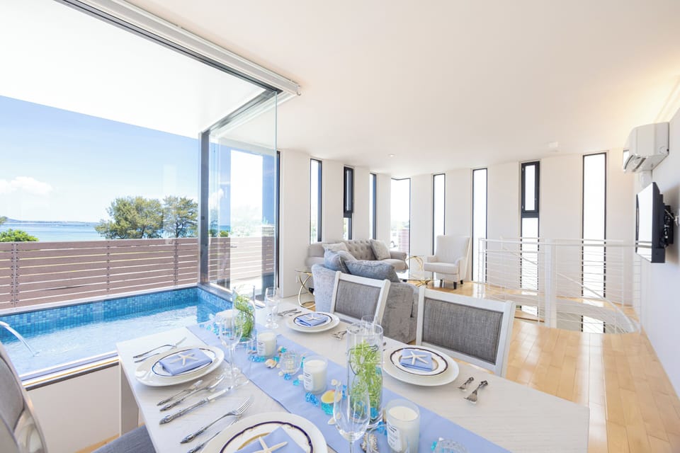 Villa, Balcony | In-room dining