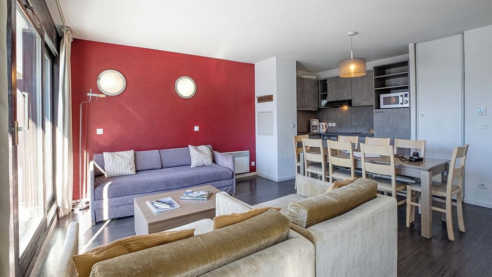 Settle into the dining area and enjoy a nice meal.