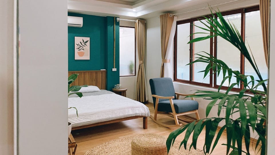 Basic Double Room | Hypo-allergenic bedding, blackout drapes, soundproofing, free WiFi