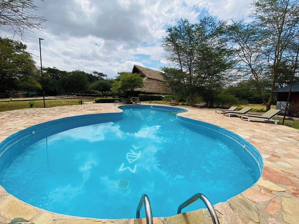Deluxe Double or Twin Room, Garden View | In-room dining