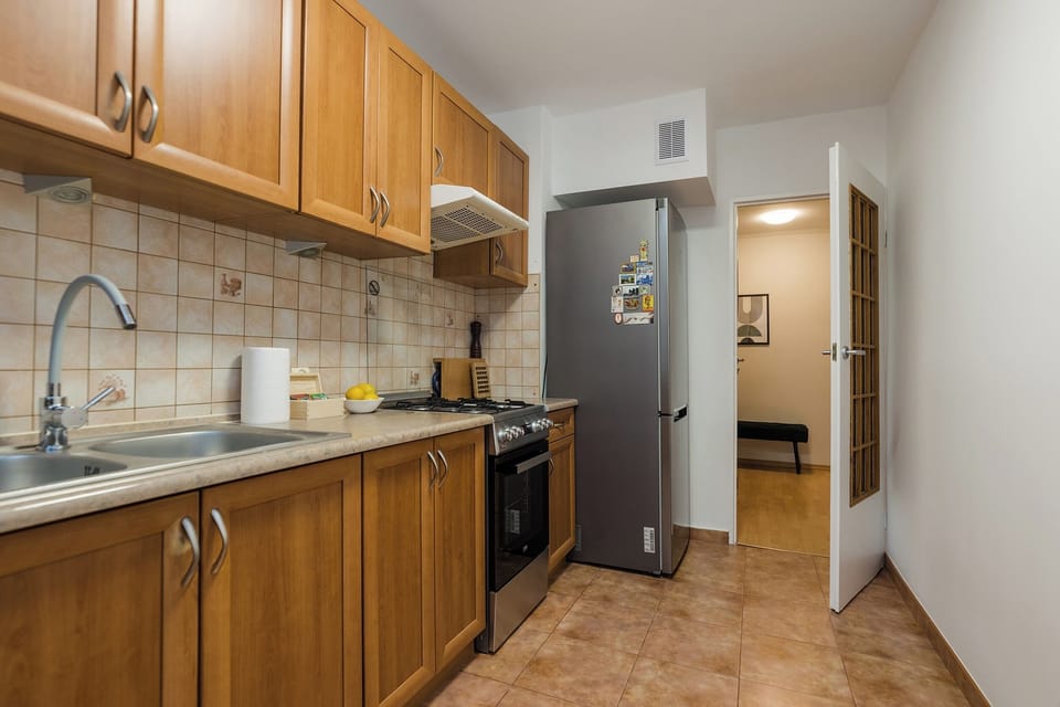 Classic Apartment, Balcony, Garden View | Private kitchen | Electric kettle
