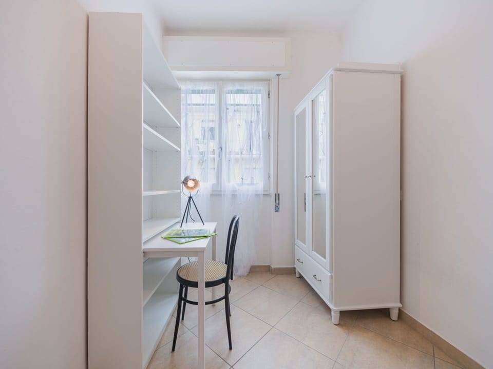 Furniture, Interior Design, Flooring, Floor, Room, Ceiling, Apartment, Shelving, Shelf, Cabinetry