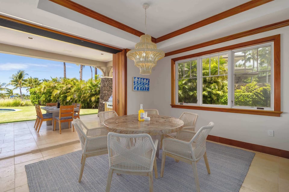 Indoor dining area 