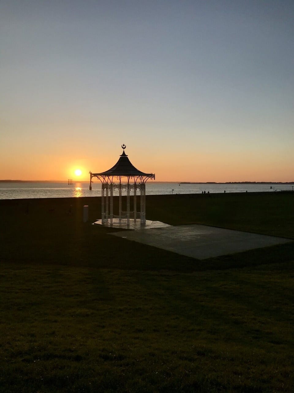 Band stand on the sea front