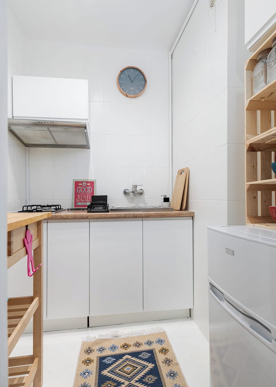 Apartment, City View | Private kitchen
