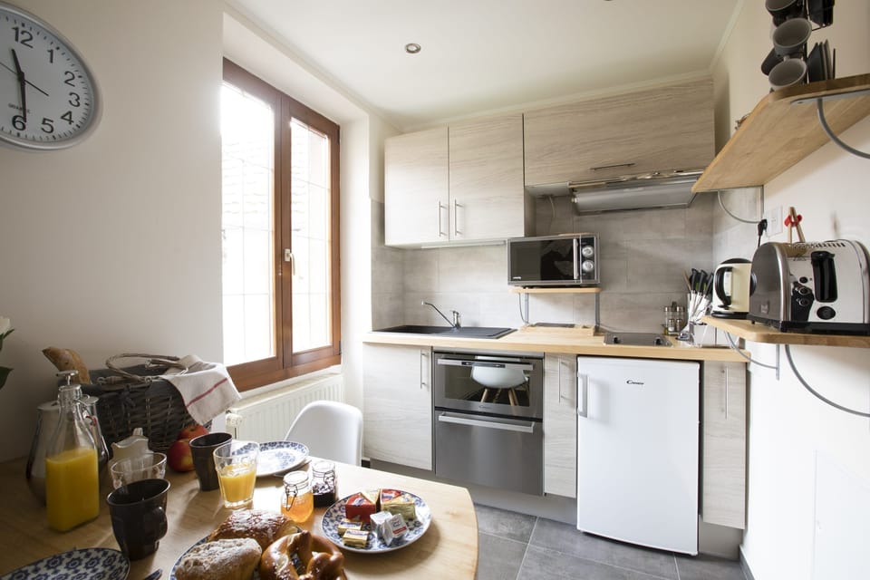 Apartment, Garden View | Private kitchen