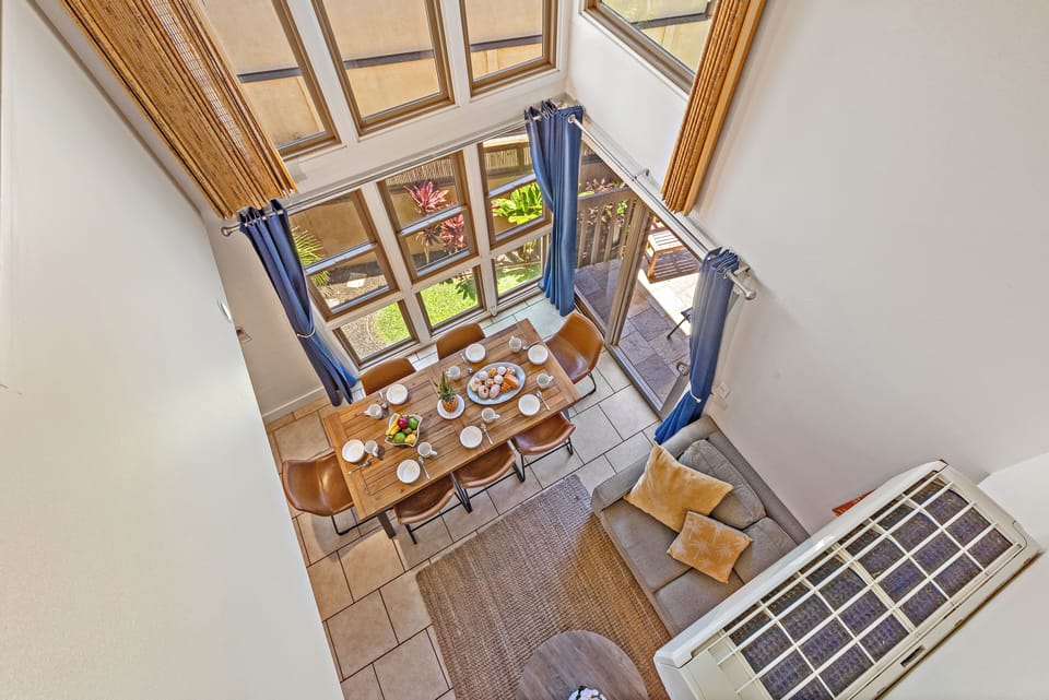 Birdseye view of your tropical paradise retreat.