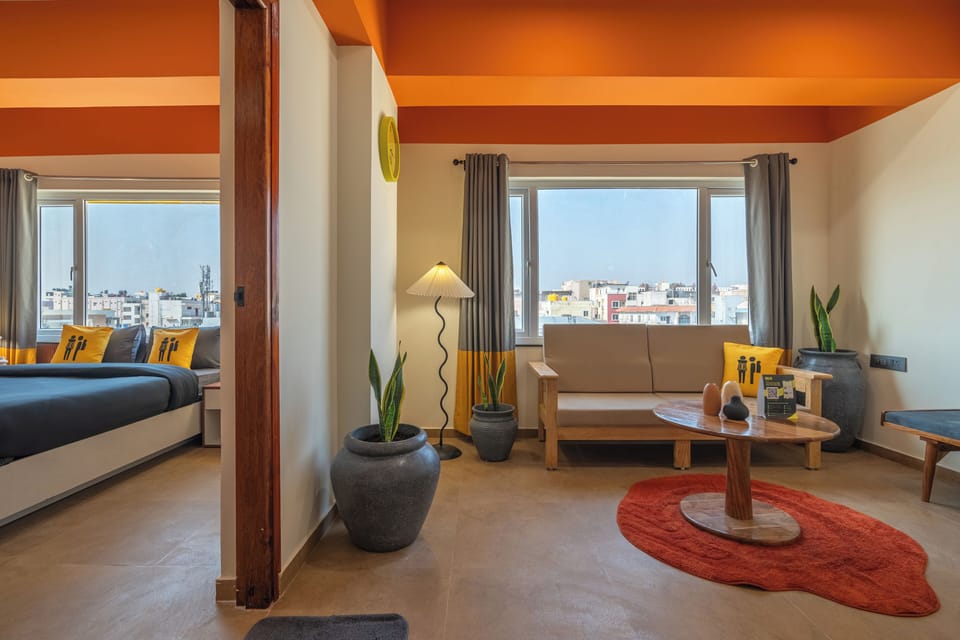 Premium Double Room | Free WiFi, bed sheets