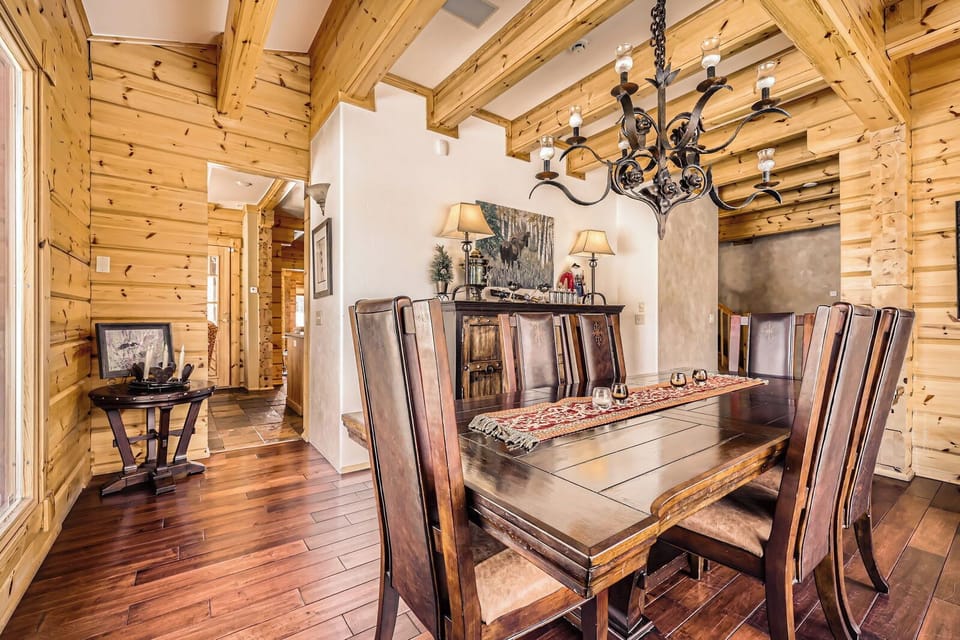 Dining room with table and seating for 6 