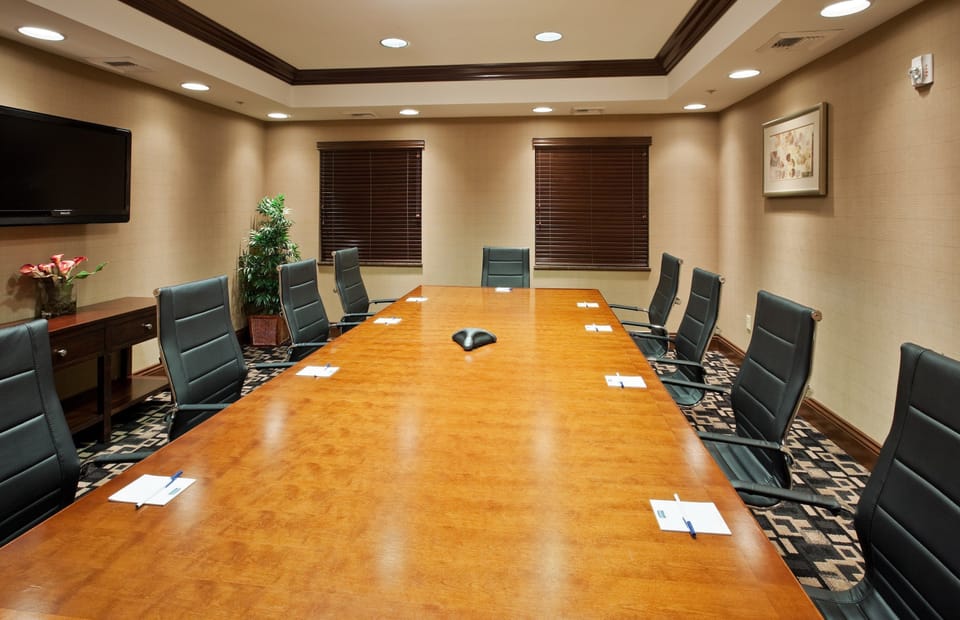 You’ll love the on-site amenities available for business travelers like the meeting room.
