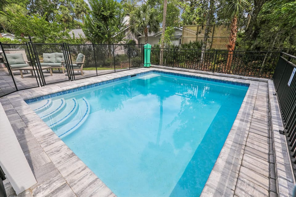 Private Fenced Pool at 145 Shell Midden