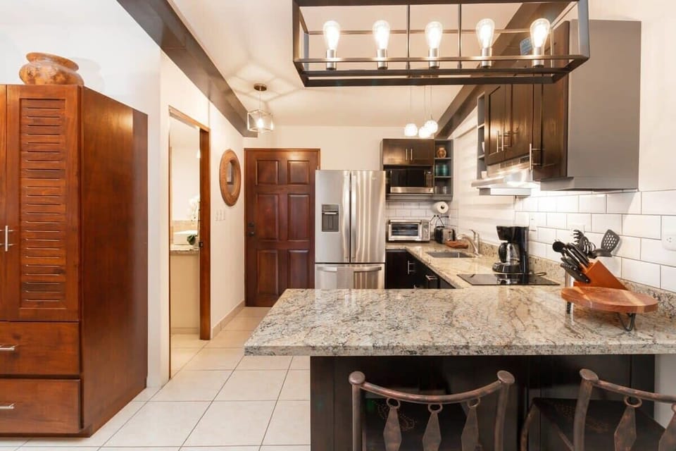 Apartment, Balcony, Ocean View | Private kitchen