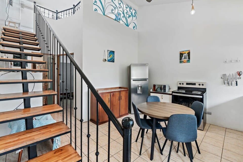 Loft, Balcony | Private kitchen