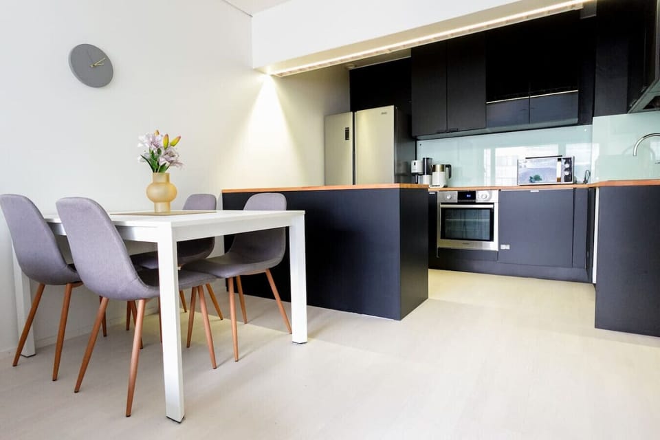 Cozy dining space—perfect for enjoying home-cooked meals or takeout.
