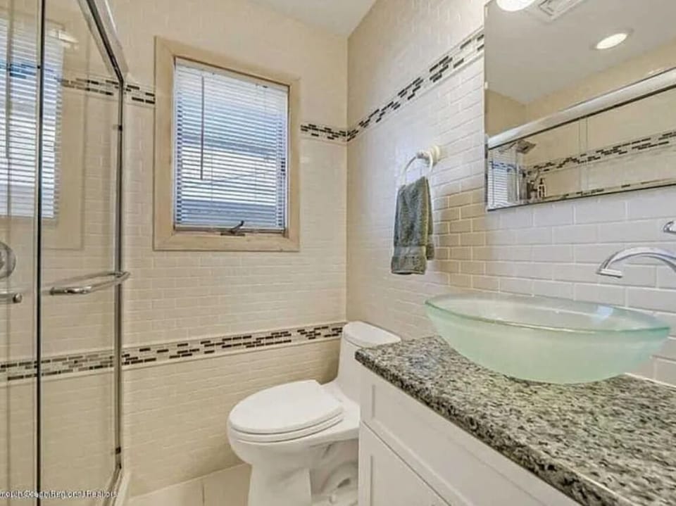 custom tile shower and bath