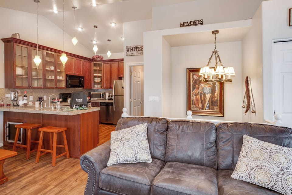Kitchen with Bar Seating | Main Level